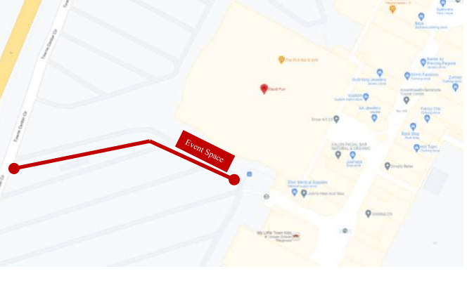 event space and road closures for XTRAVAG8 2023