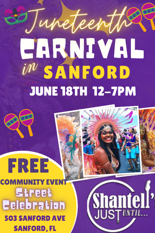 Juneteenth Carnival 2023 flyer