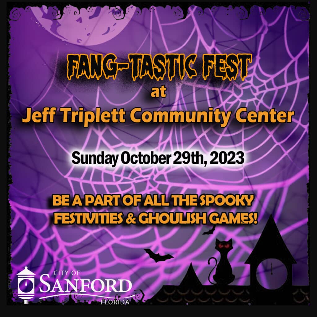 Fangtastic fest 2023 flyer