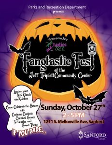 Fangtastic Fest Flyer 2024