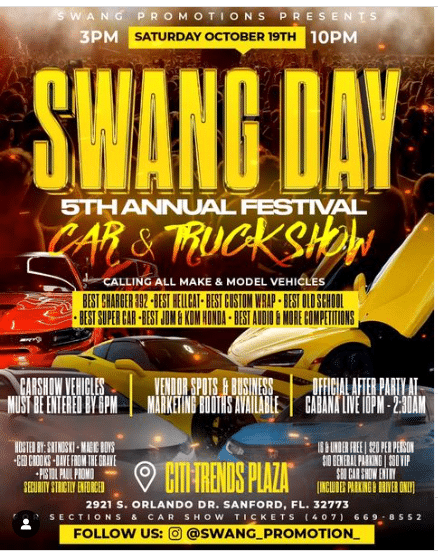Swang Day 2024 informational flyer