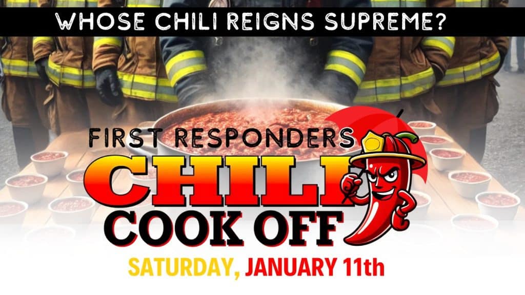 First Responders Chili Cook Off 2025 graphic