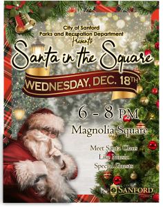 Santa in the square