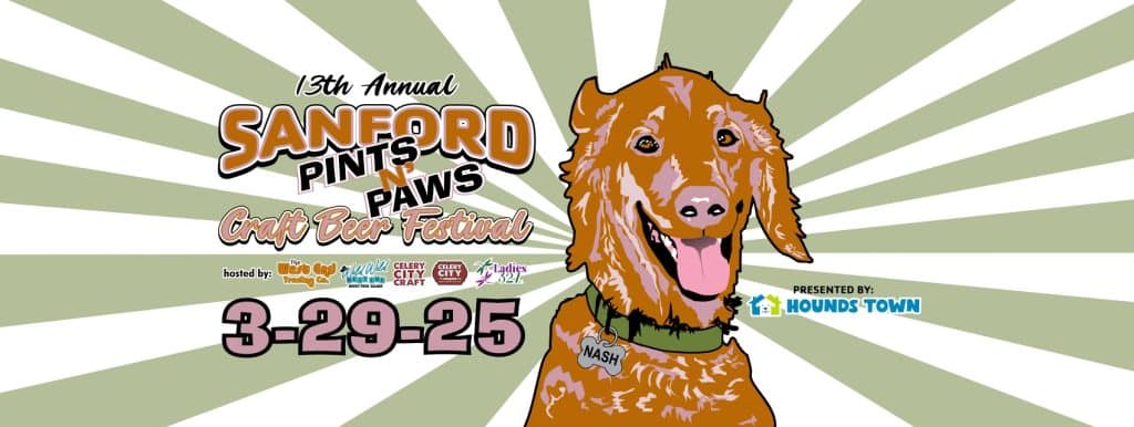 13 Annual Pints and Paws infographic