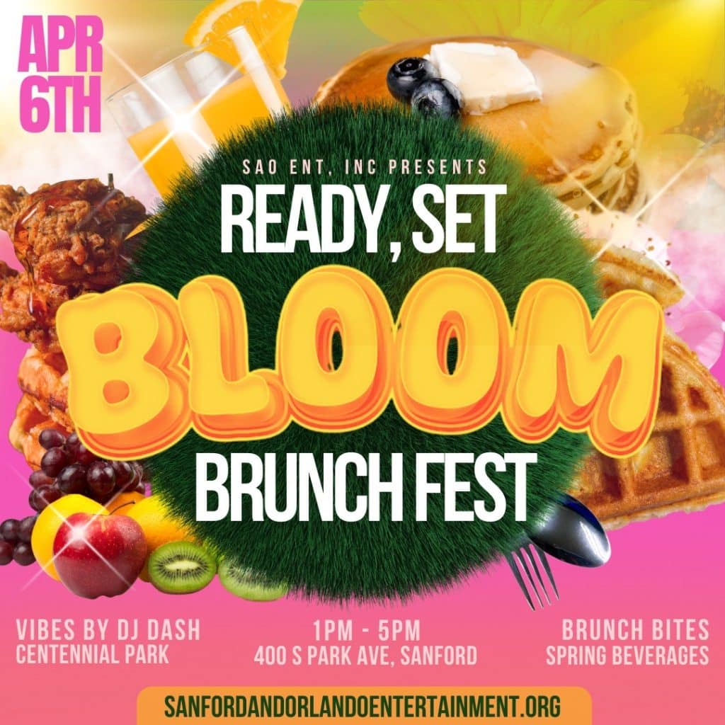 Ready, Set Bloom Lunch Fest flyer