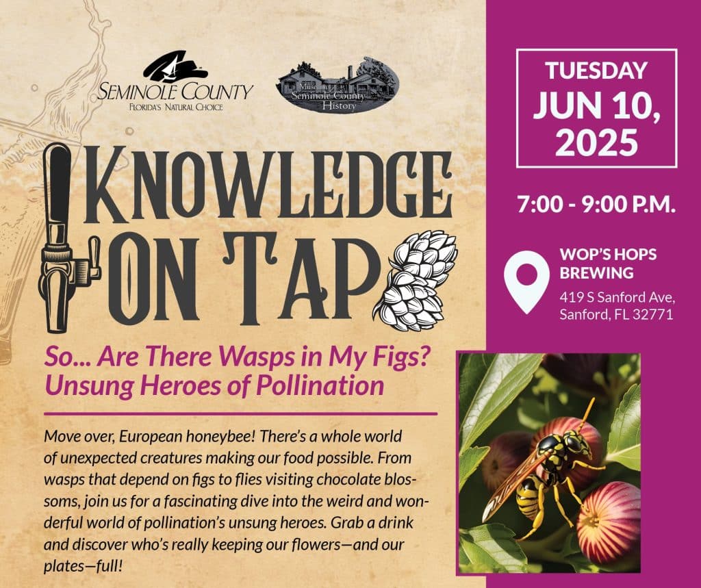 knowledge on tap June 2025 event flyer