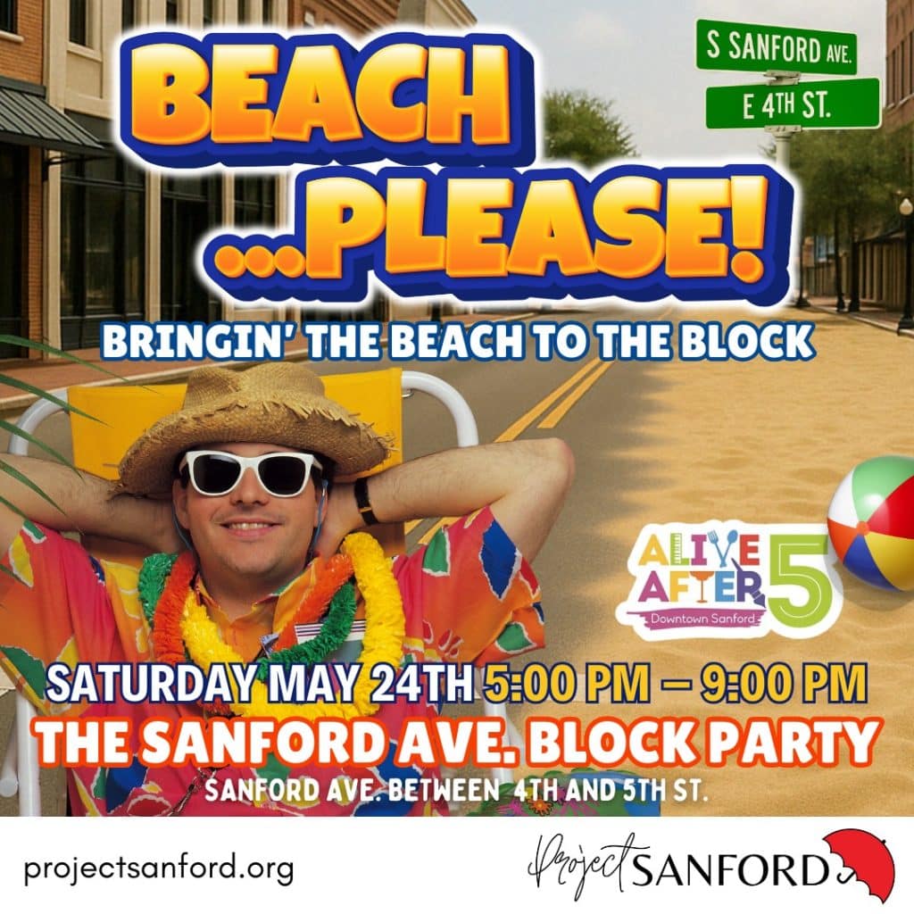 Sanford Block Party flyer