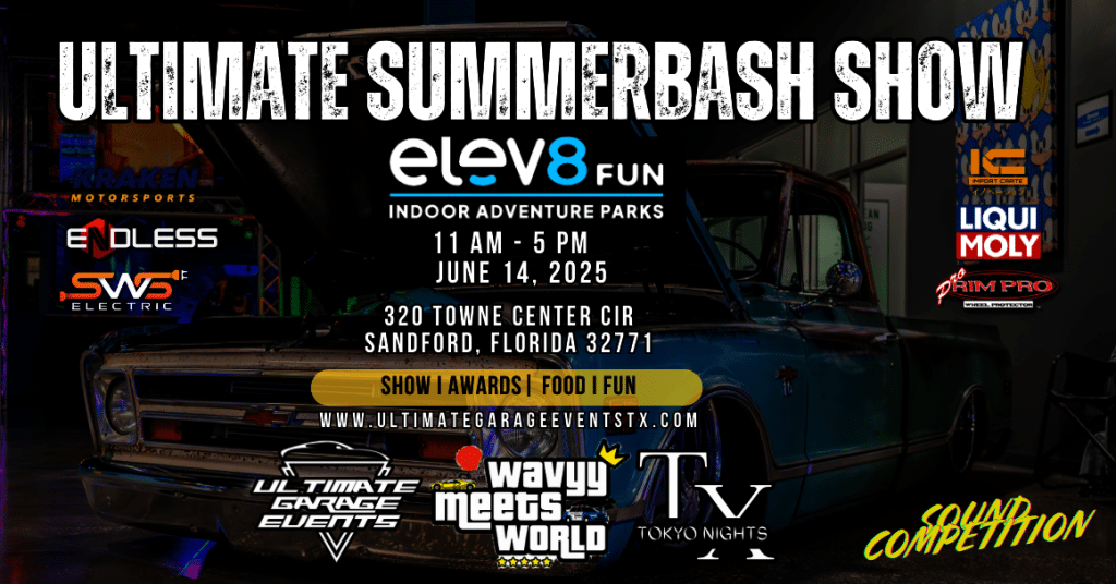 Ultimate summer Bash Sound Competition flyer