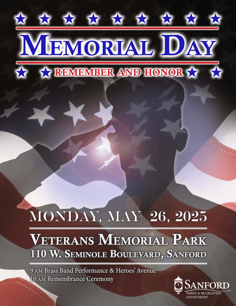 Memorial Day 2025 Flyer