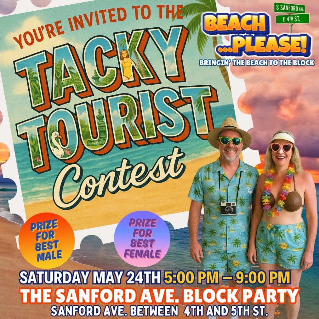 Tacky Tourist flyer