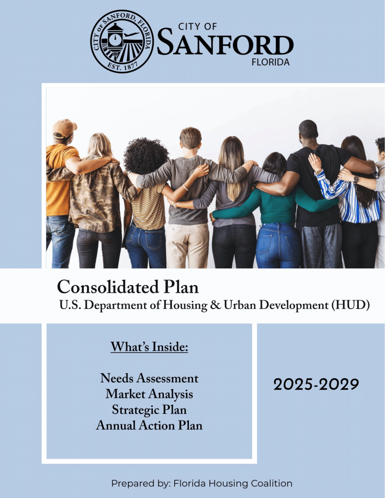 City of Sanford Consolidated Plan for the US Department of Housing and Urban Development for 2025-2029