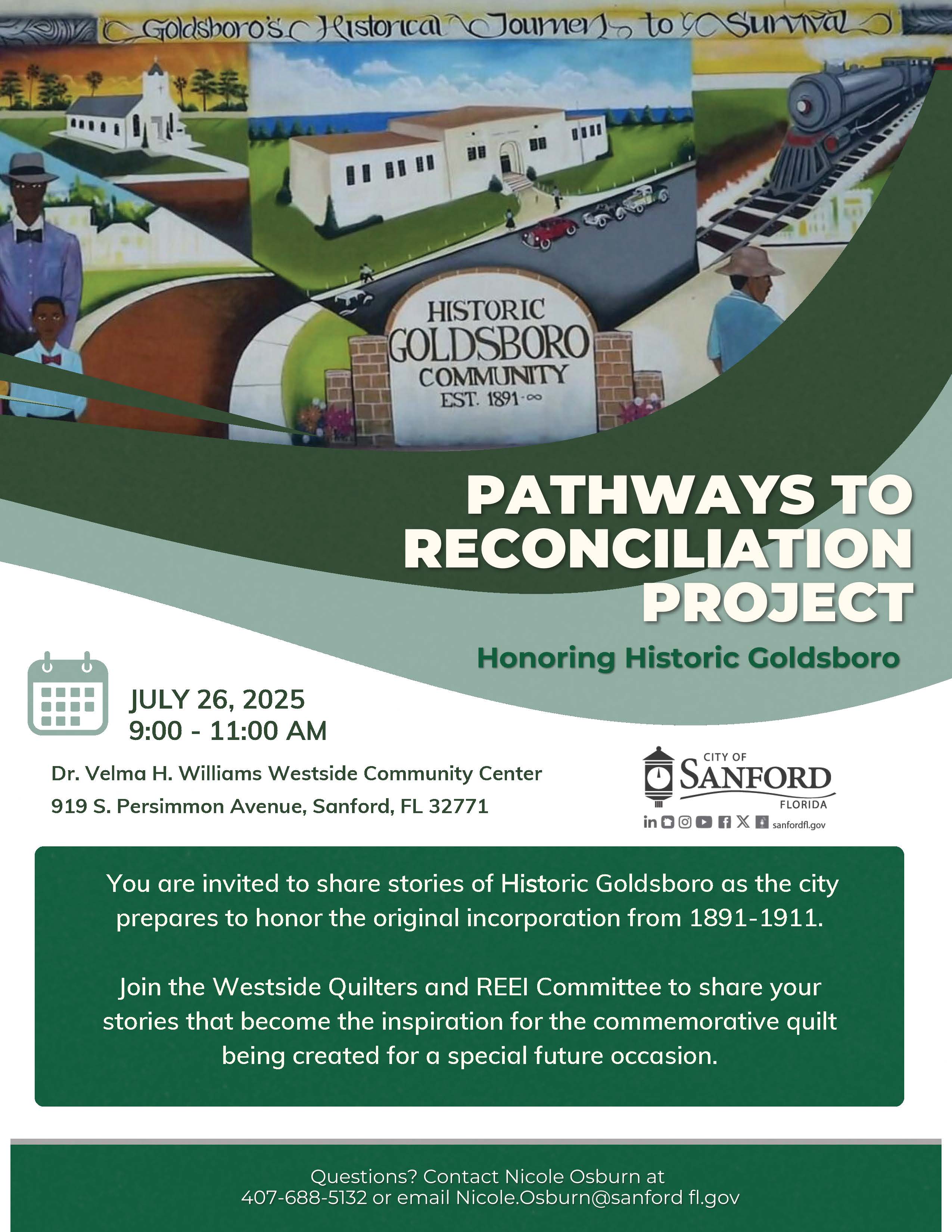 Pathways to Reconciliation Project - July 2025