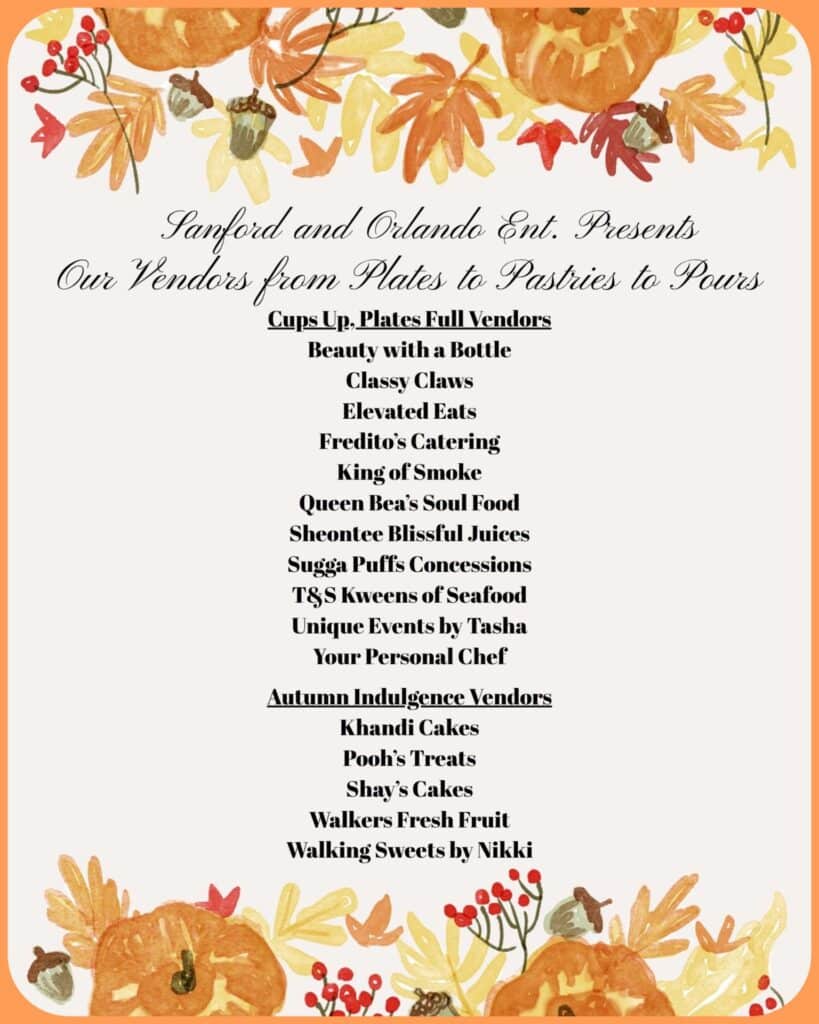 Plate to Pastries to Pours flyer