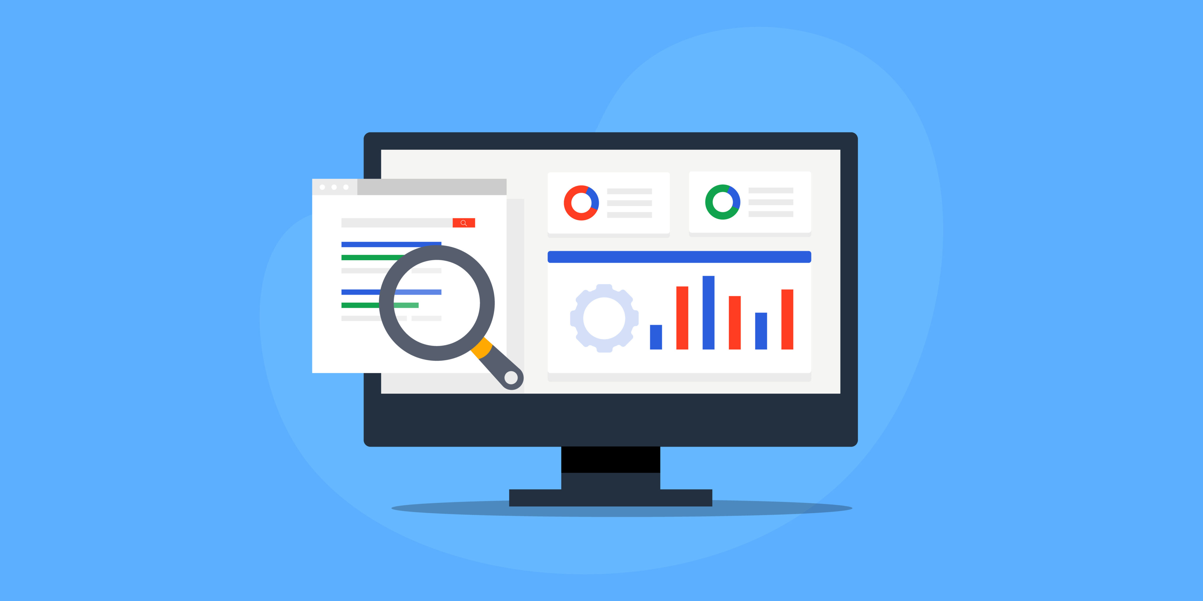 a series of charts and graphs on a computer screen.