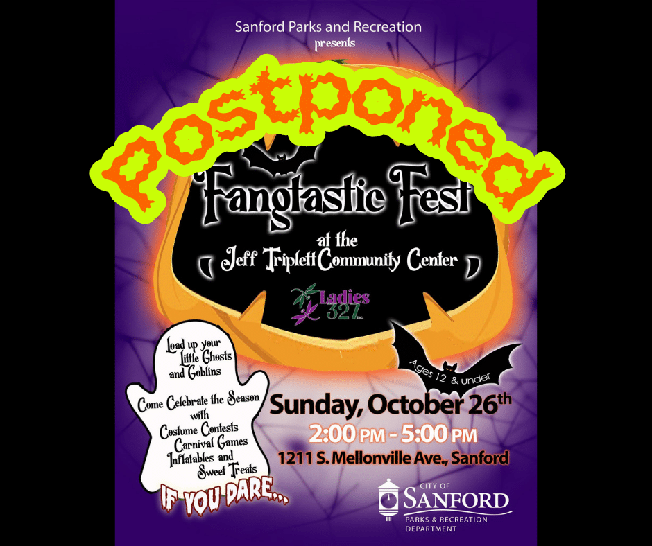 the Fangtastic Fest was postponed