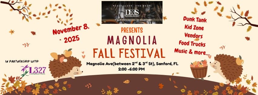 ad for the Magnolia Fall Festival