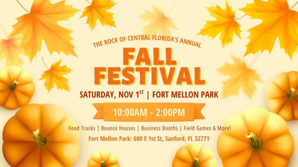 ad for The rock of Central Florida's Annual Fall Festival