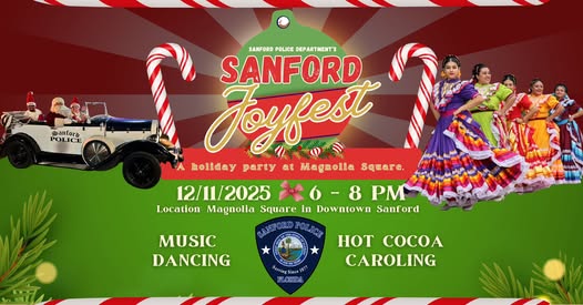 Flyer advertising Sanford Joyfest