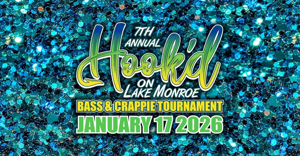 flyer for the Hooked on Lake Monroe Seafood Festival