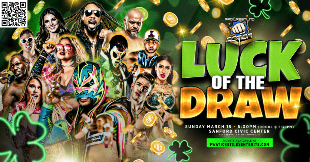 The 2026 Luck of the Draw event took place on Sunday, March 15, 2026.