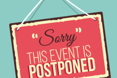 event is postponed