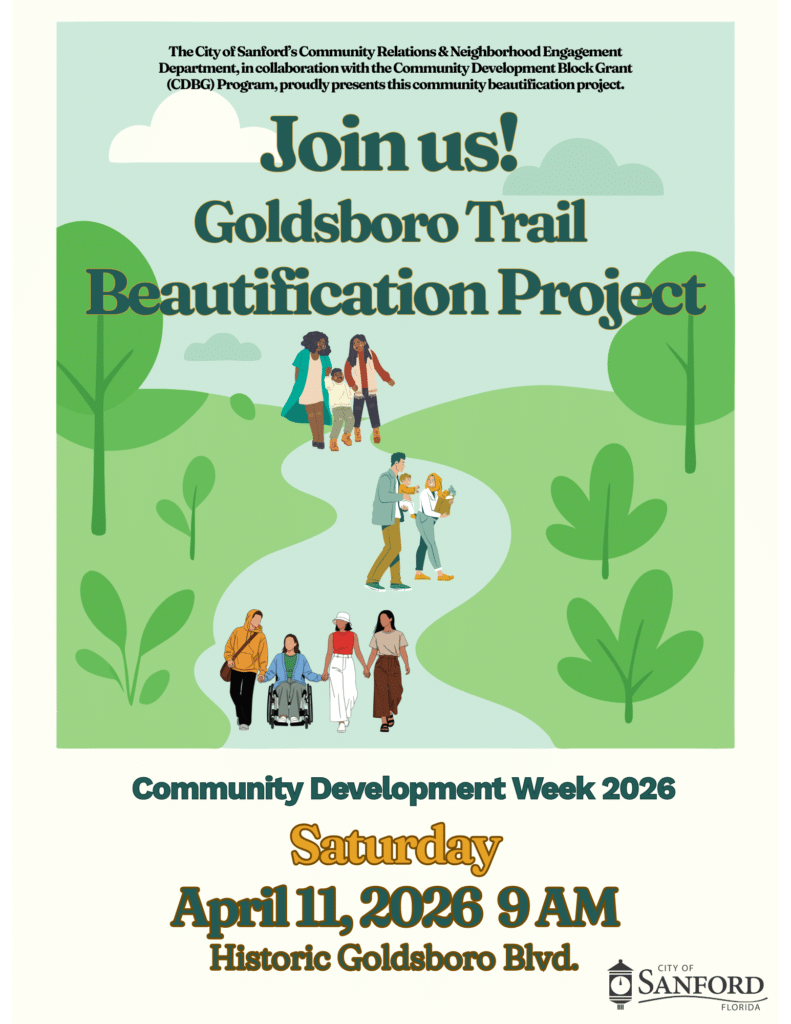 Goldsboro Trail Beatification Project which takes place on April 11, 2026.
